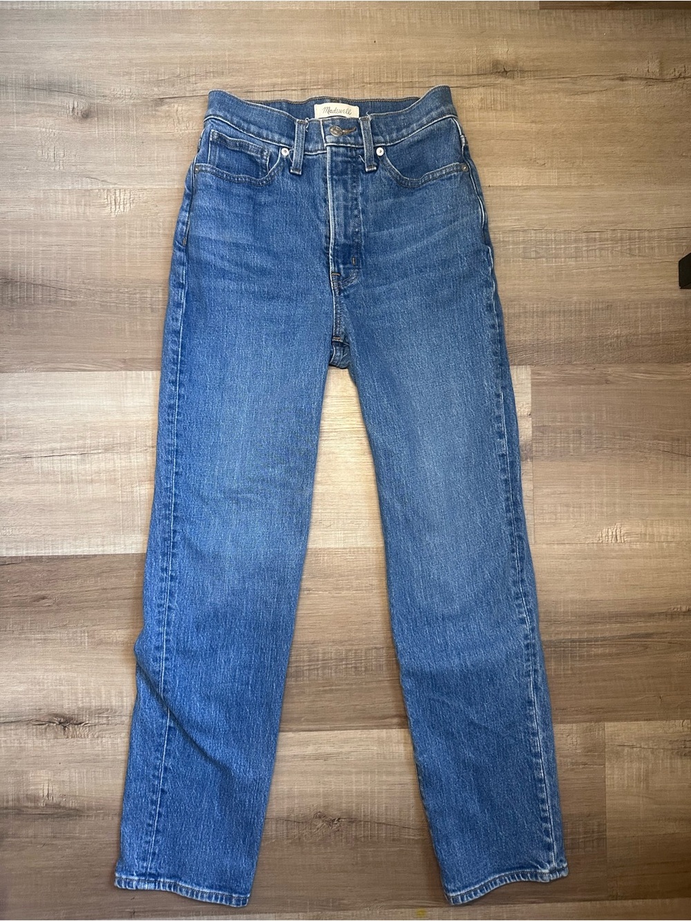 Madewell Medium Blue High-Rise Jeans